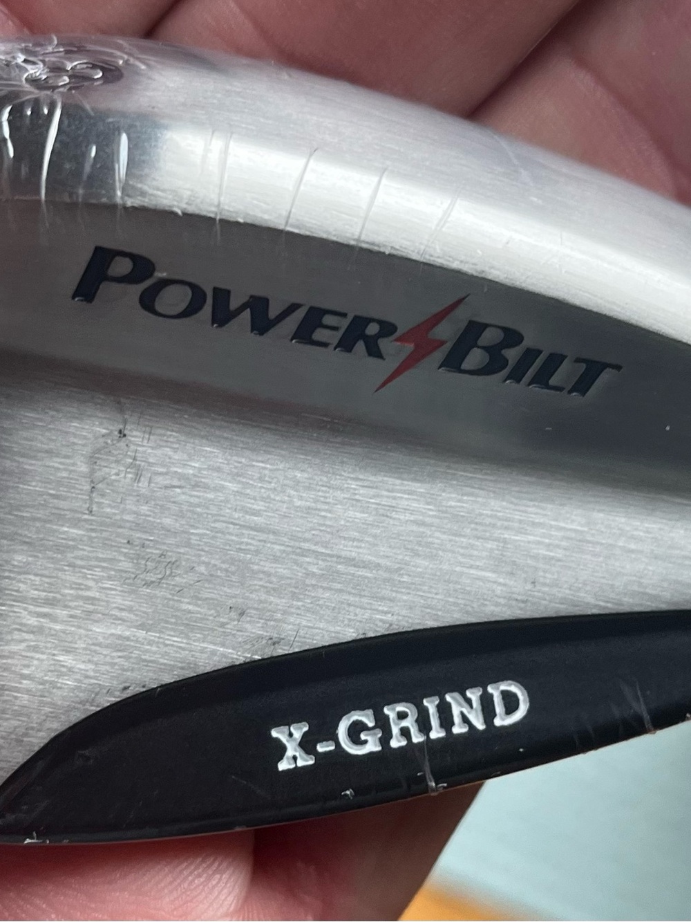 X-Grind Silver and Black Golf Wedge